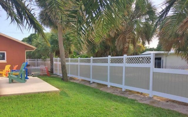 Vinyl Fence Cocoa Beach Featured Installation