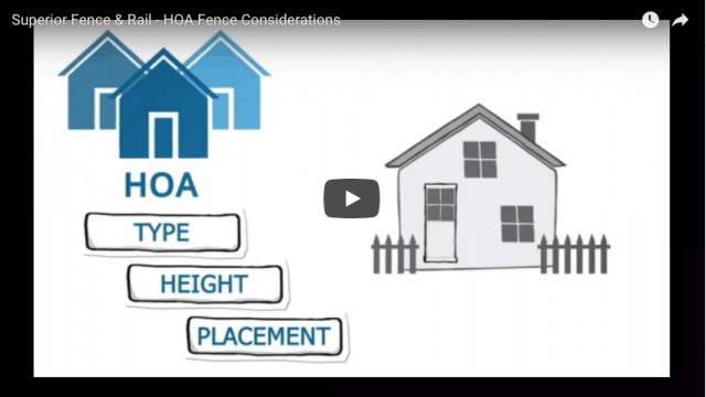 HOA Fence Considerations