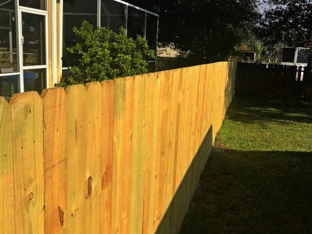 Wood Fence Fort Myers Featured Installation