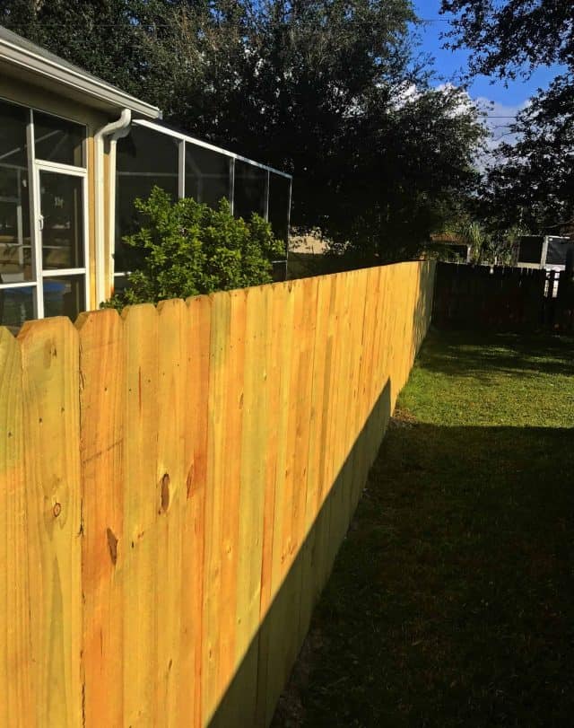 Wood Fence Fort Myers Featured Installation