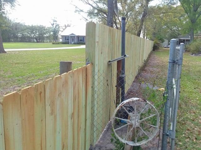 Wood Fence Dover Featured Installation