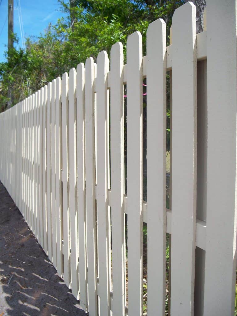 fence shadowbox wood florida