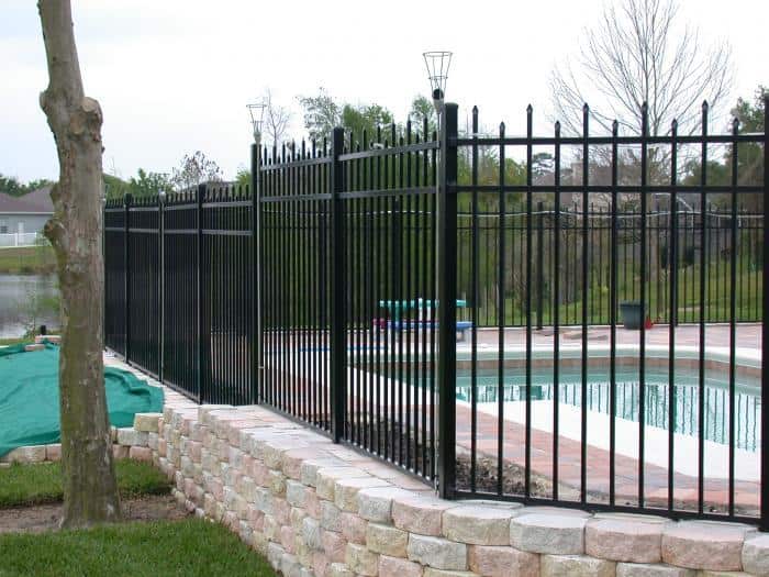 Aluminum Fence Pressed Spear Points Pictures Florida Aluminum Fence