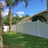 White Vinyl Fence Jacksonville Fence Outlet