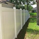 White Vinyl Fence Jacksonville Fence Outlet