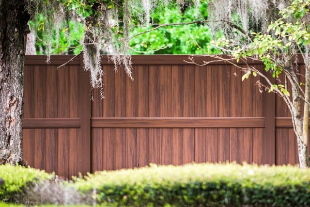 Heartwood Vinyl Fence