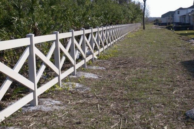 Ranch Rail 3 Rail Vinyl Fences
