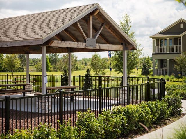 Aluminum Fence - Commercial Community