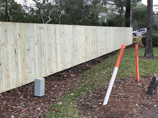 Stockade Wood Fence 5