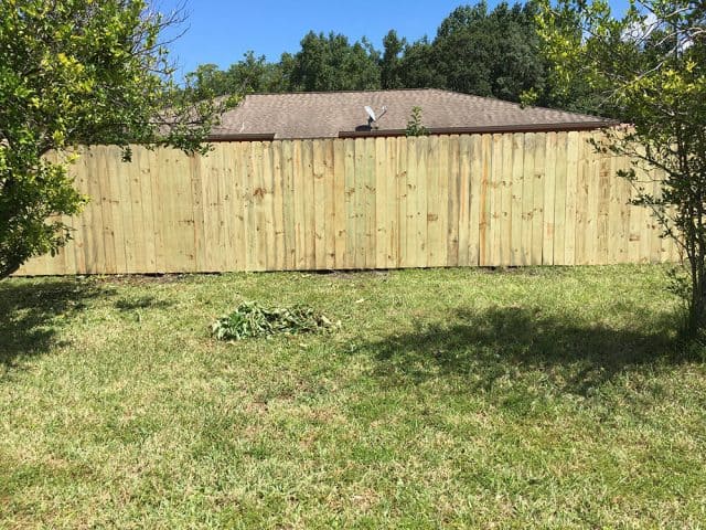 Stockade Wood Fence 8