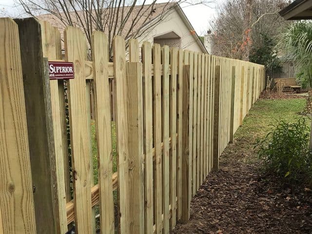 Wood Fence - Shadow Box 1