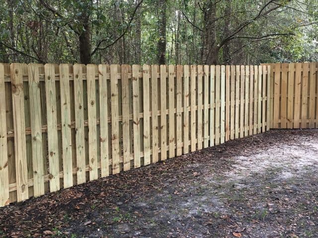 Wood Fence - Shadow Box 10