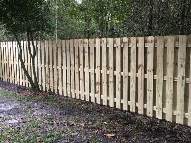 Wood Fence - Shadow Box 11