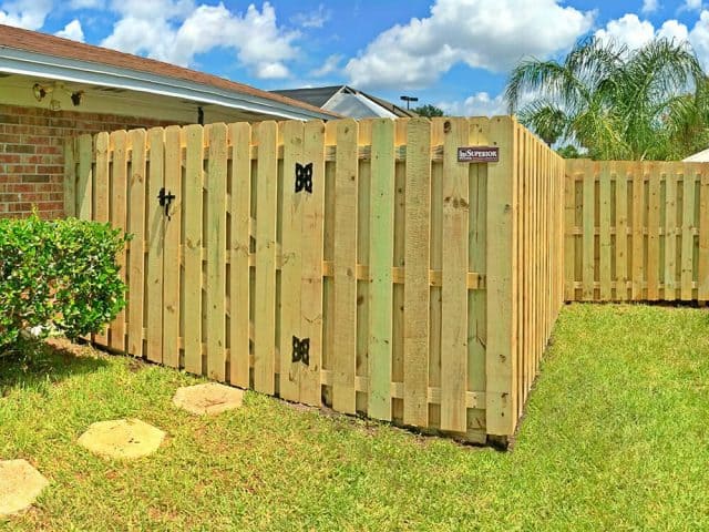 Wood Fence - Shadow Box 13