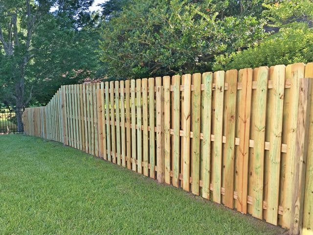 Wood Fence - Shadow Box 14