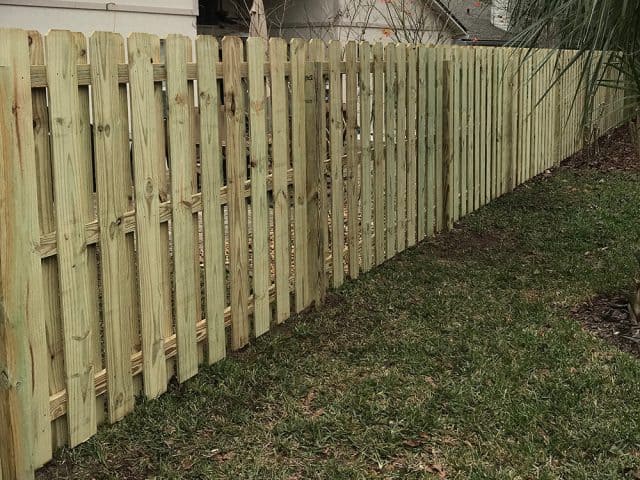 Wood Fence - Shadow Box 2