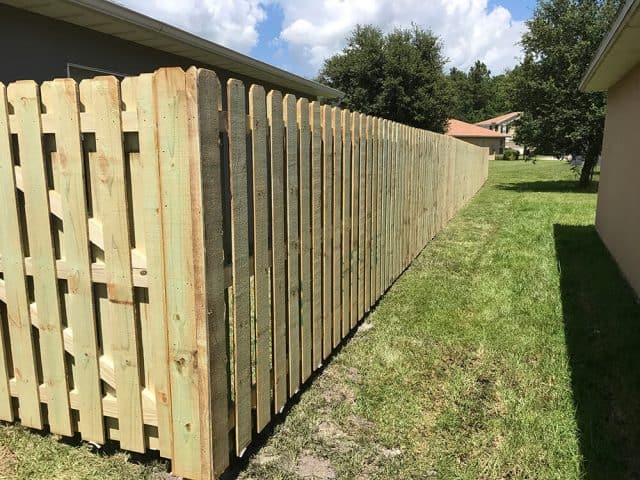 Wood Fence - Shadow Box 4