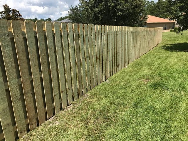Wood Fence - Shadow Box 5