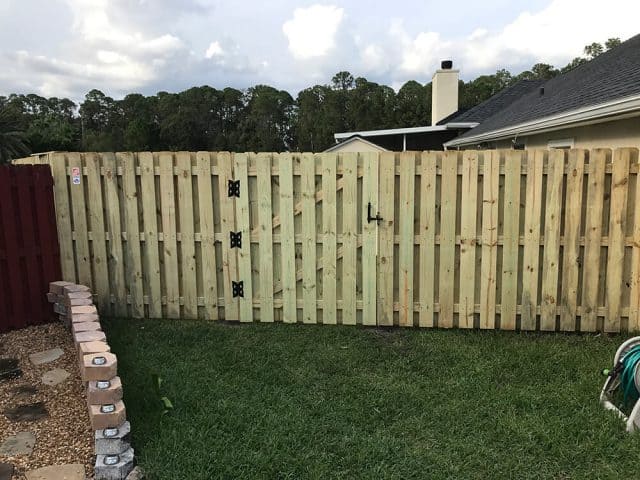 Wood Fence - Shadow Box 6