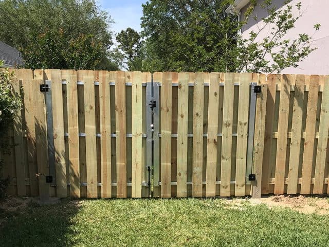 Wood Fence - Shadow Box 7