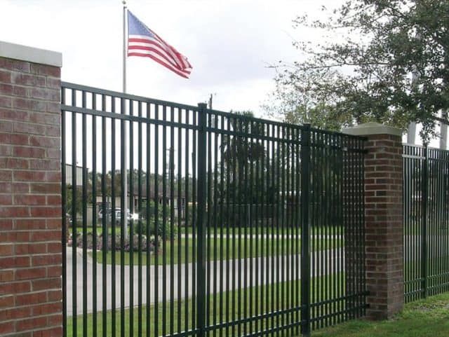 8'H Commercial Security Aluminum Fence