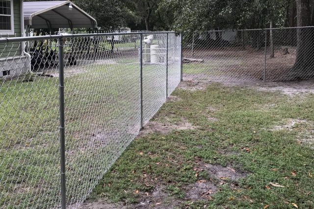 Residential Chain Link Fence 5