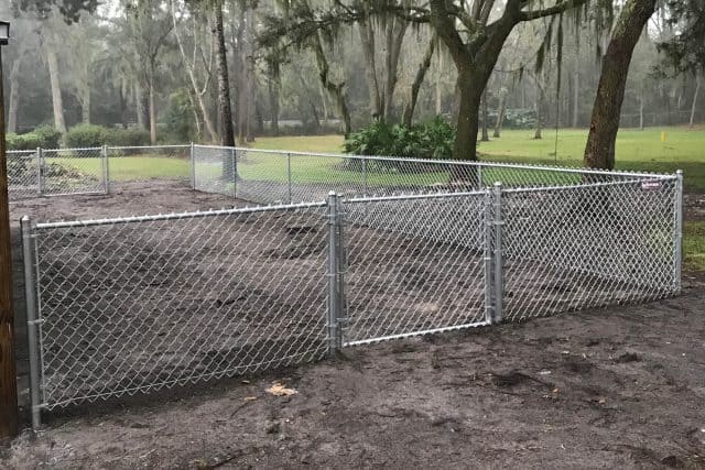 Residential Chain Link Fence 6