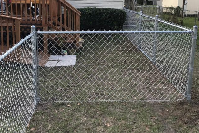 Residential Chain Link Fence 8