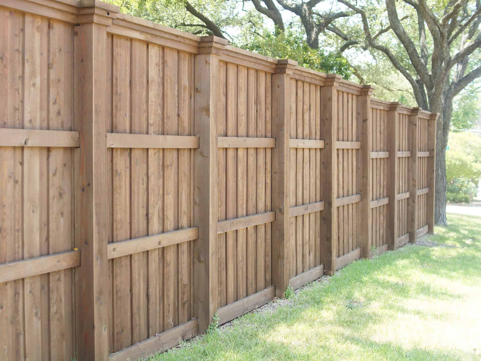 Master Series Wood Fencing 12