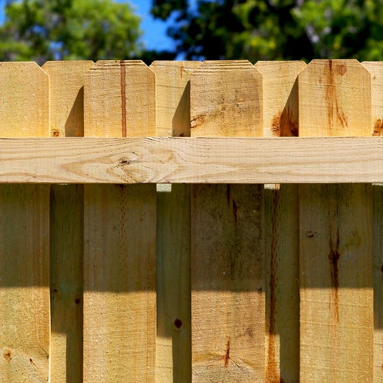 Richland Hills Fence Company brown fence