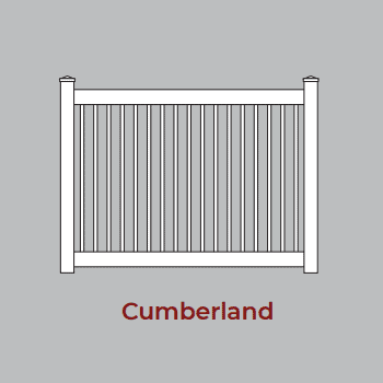 Vinyl Picket Fence Cumberland