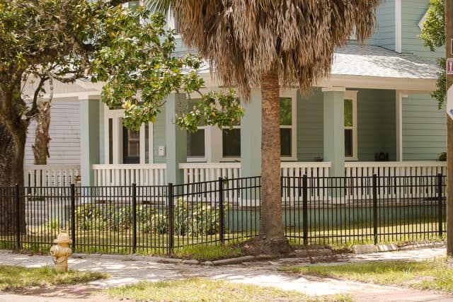 Aluminum Fence - Sterling Corner View