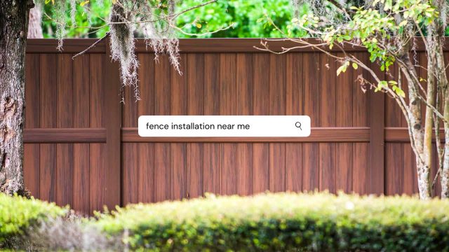 Underground fence sales installation near me