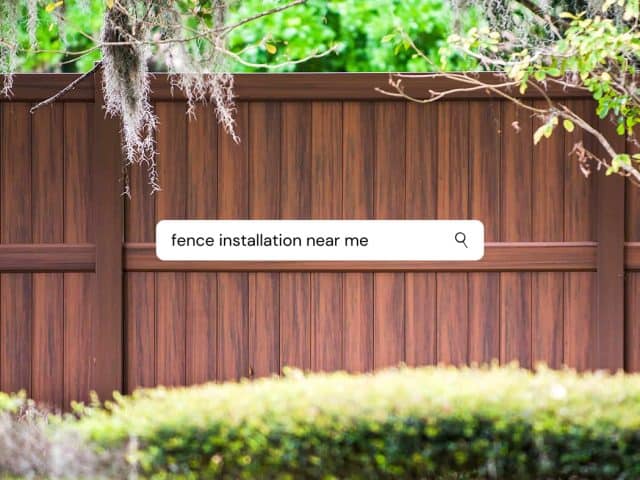 Searching for fence installation near me?  Choose Superior Fence & Rail.