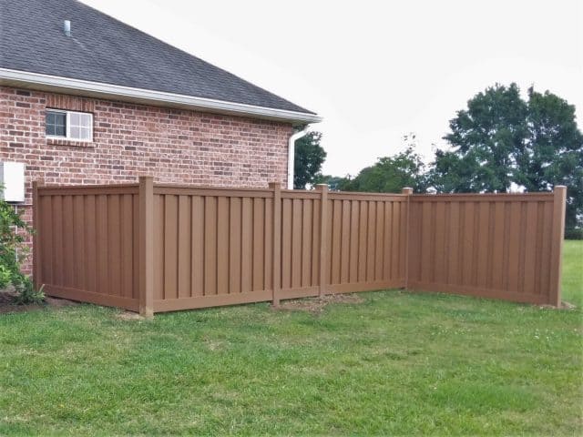 Trex Seclusions - Backyard Fence