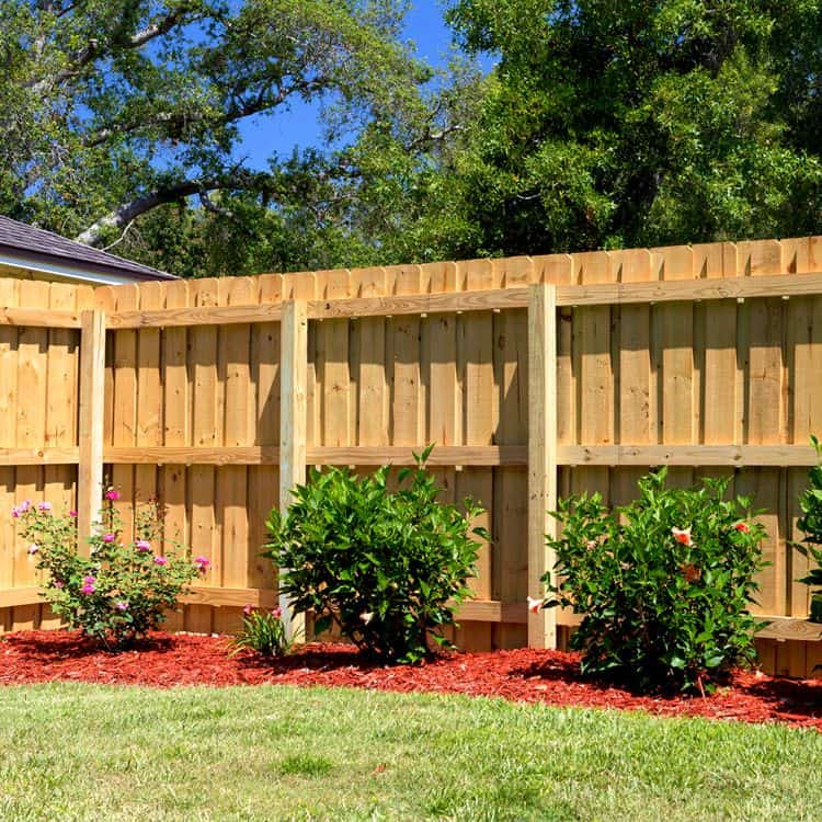 Chesterfield Fence Company wood fence