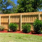 Hawthorne Fence Company wood privacy fence