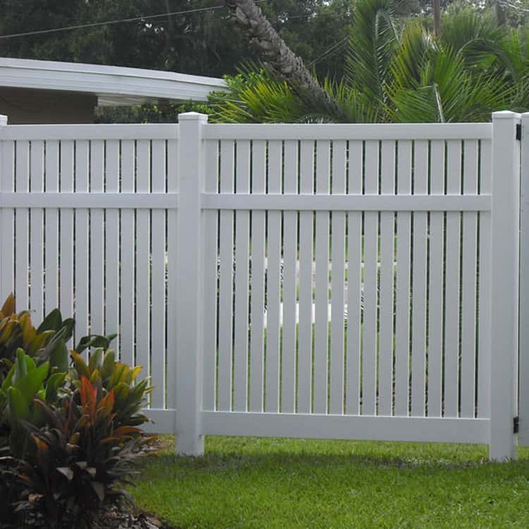 Largo Fence Company Largo Fence Company white vinyl fence