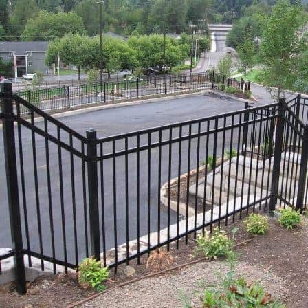 Aluminum railing