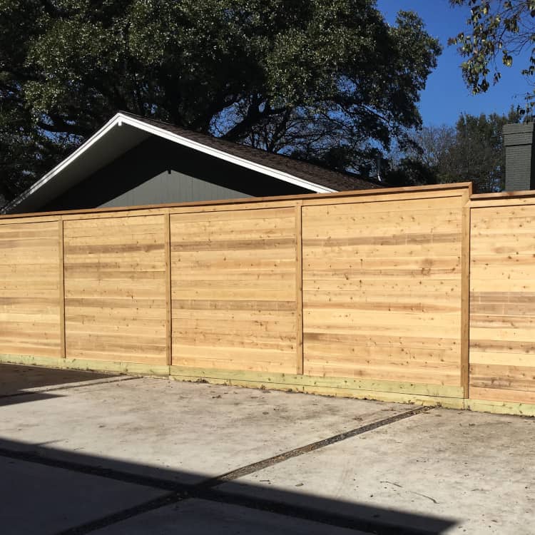 Bellview fence installation
