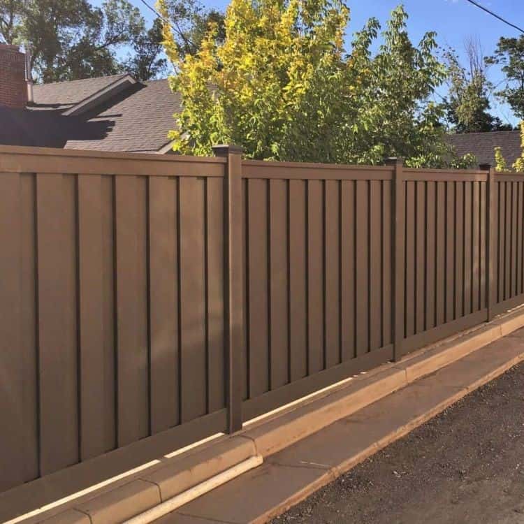 privacy fence ideas composite trex fence