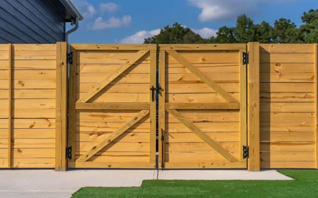 gate for fence install near me