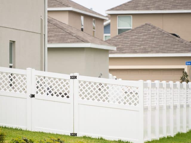 Exploring Lattice Fence Designs Available At Your Local Superior Fence & Rail