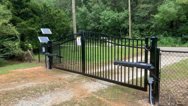 Feature Project In Northbury Estates Nods To Security Fences With Access Controls And Curb Appeal