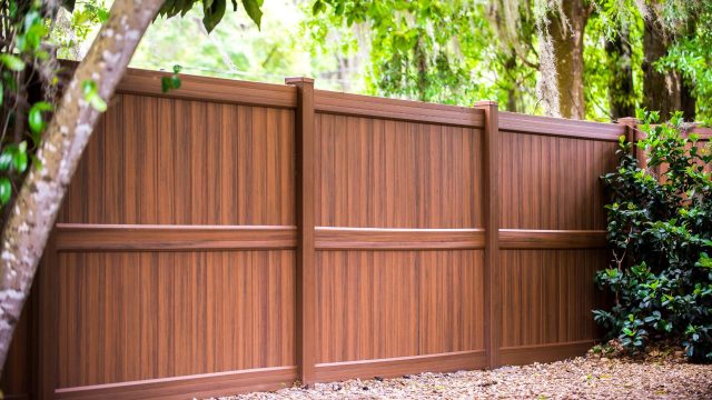 heartwood vinyl fence colors