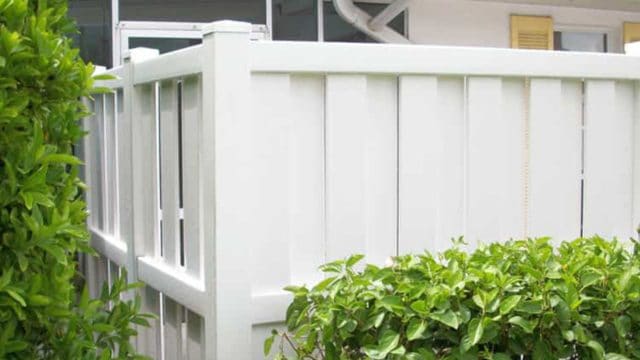vinyl shadow box fence installers