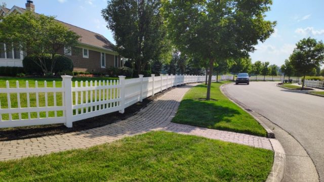 Superior Fence & Rail of Columbus feature HOA fencing project in Dublin, Ohio.