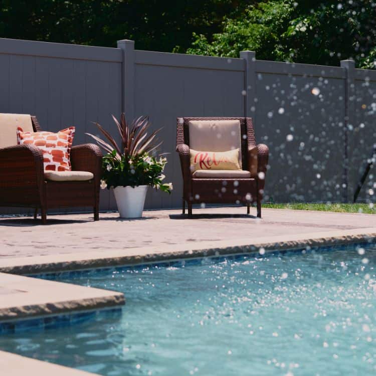 Vinyl pool fence Houston TX pool fence company houston tx