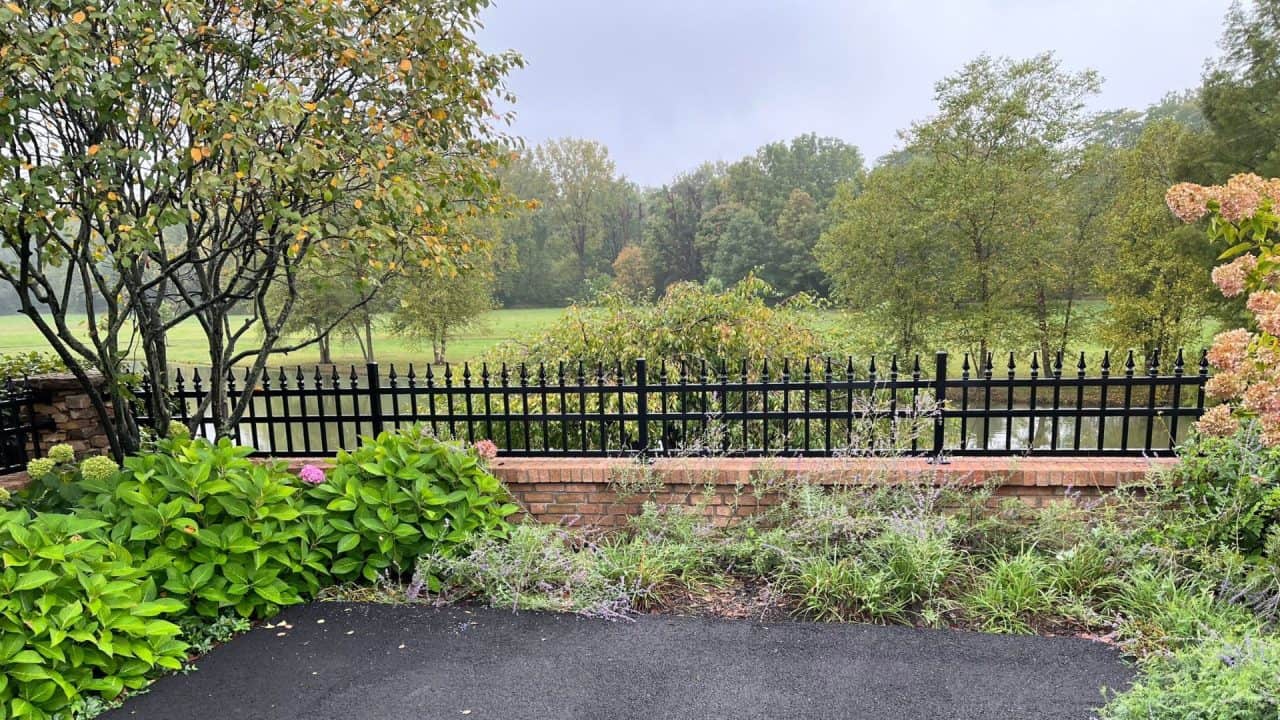 Indiana aluminum fence